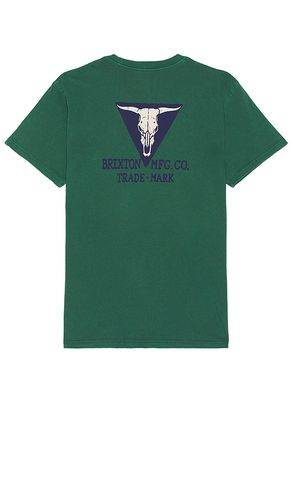 Camiseta en color verde talla M en - Green. Talla M (también en S) - Brixton - Modalova