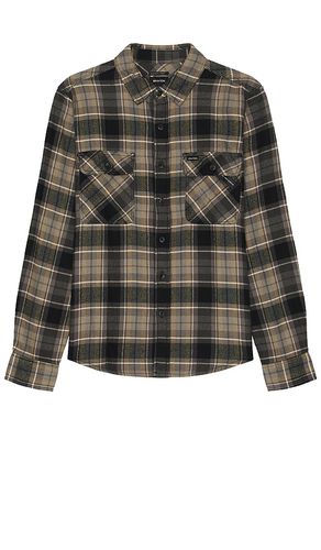 Bowery flannel in color black size M in & - Black. Size M (also in S) - Brixton - Modalova