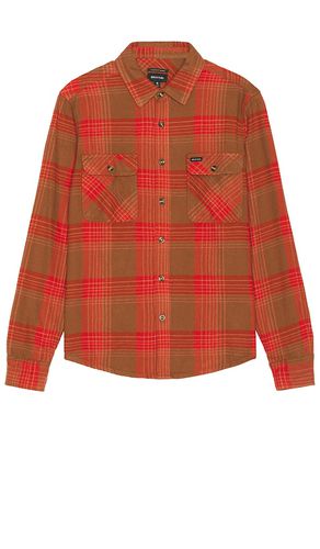 Bowery flannel in color red size M in & - Red. Size M (also in S) - Brixton - Modalova