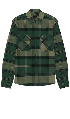 Bowery heavy weight flannel in color green size M in & - Green. Size M (also in S) - Brixton - Modalova
