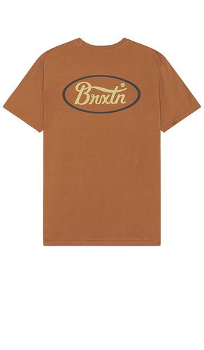 Camiseta en color marrón talla L en - Brown. Talla L (también en M) - Brixton - Modalova