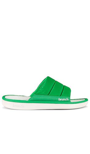 Sandalias en color verde talla 10/10.5 en - Green. Talla 10/10.5 (también en 11/11.5, 12/12.5, 13/13.5, 7/7.5, 8/8.5) - Brunch - Modalova