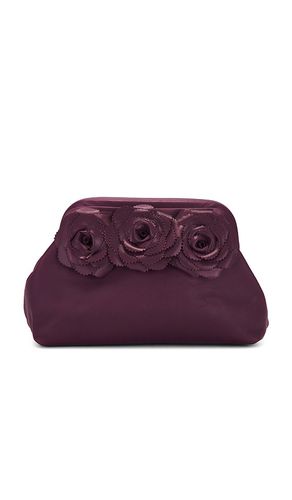 Cartera de piel con detalle de roseta yasmin en color talla all en - . Talla all - BTB Los Angeles - Modalova