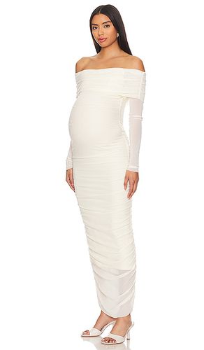 Vestido de malla con hombros descubiertos en color talla M en - White. Talla M (también en L, S, XL, XS) - BUMPSUIT - Modalova