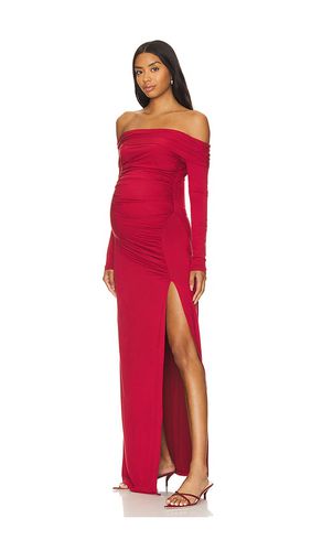 Vestido off the shoulder evening en color talla M en - Red. Talla M (también en S) - BUMPSUIT - Modalova