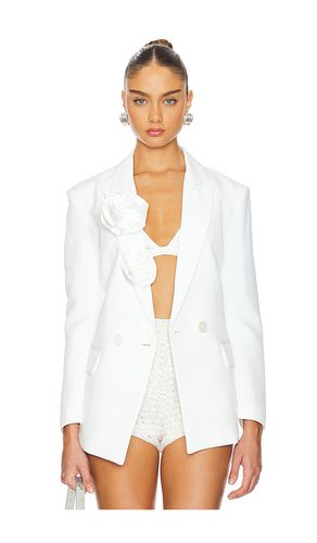 Blazer rosette mimi en color talla L en - White. Talla L (también en M, S) - Bubish - Modalova