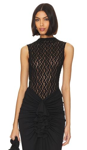 Sheer Lace Tank in . Size M, S, XS - BUCI - Modalova