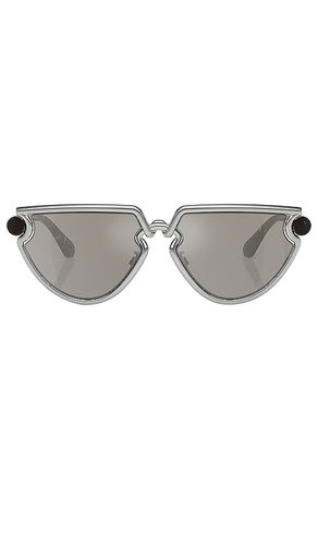 Gafas de sol en color metálico talla all en - Metallic Silver. Talla all - Burberry - Modalova
