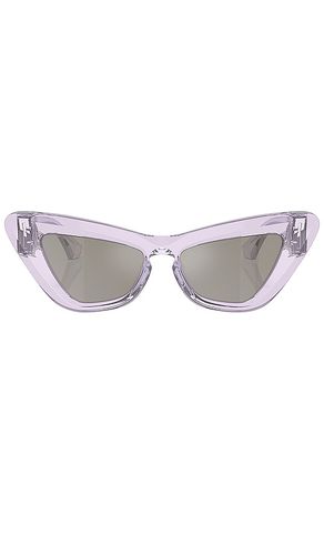 Gafas de sol en color lavanda talla all en - Lavender. Talla all - Burberry - Modalova