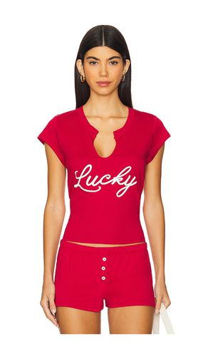 T-SHIRT MIT GRAFIK LUCKY in . Size M, S, XL, XS - Bella Venice - Modalova