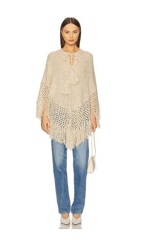 Gintana poncho en color crema talla L/XL en - Cream. Talla L/XL (también en S/M) - By Malene Birger - Modalova