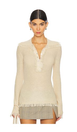 Dreele top en color beige talla L en - Beige. Talla L (también en M, S, XL) - By Malene Birger - Modalova