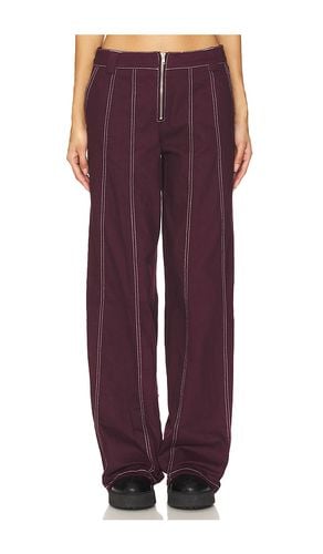 Pantalones kourt en color burgundy talla L en - Burgundy. Talla L (también en M, S, XL, XS) - BY.DYLN - Modalova