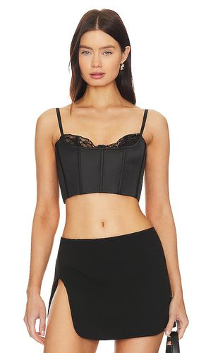 BY DYLN - ARIA CORSET in Black