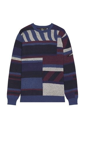 Patched Your Work Knitted Pullover in . Taglia S - By Parra - Modalova