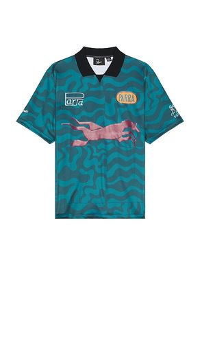 Sports flag polo shirt en color verde talla L en - Green. Talla L (también en M, XL/1X) - By Parra - Modalova