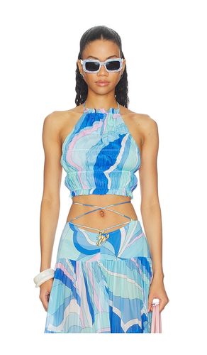 Spice Ruched Halter Top in . Taglia M. Also in L - Cin Cin - Modalova