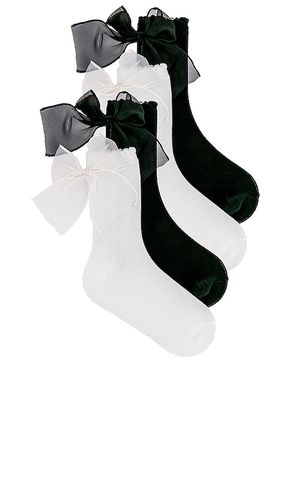 Bordeaux sock set in color black,white size all in & - Black,White. Size all - Casa Clara - Modalova