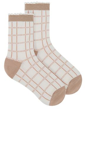Ambrosia sock in color taupe size all in - Taupe. Size all - Casa Clara - Modalova