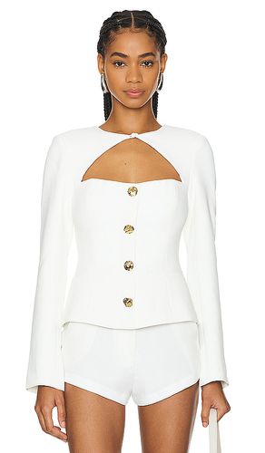 Zaynab blazer en color talla 0 en - White. Talla 0 (también en 12, 2, 4, 6, 8) - CAMI NYC - Modalova