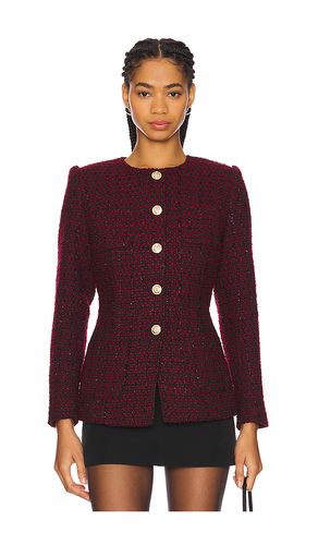 Chaqueta metálica wrenley en color burgundy talla M en - Burgundy. Talla M (también en S, XL, XS, XXS) - CAMI NYC - Modalova