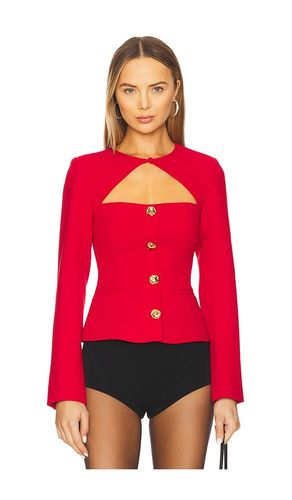 X revolve zaynab blazer en color rojo talla 0 en - Red. Talla 0 (también en 10, 12, 2, 4, 6, 8) - CAMI NYC - Modalova