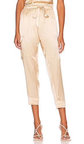 Pantalón carmen en color crema talla M en - Cream. Talla M (también en XS) - CAMI NYC - Modalova