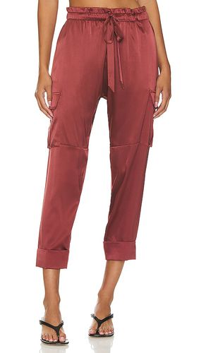 Carmen cargo pant in color rust size M in - Rust. Size M (also in XL) - CAMI NYC - Modalova