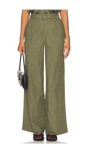 Pantalón sivan en color verde oliva talla 0 en - Olive. Talla 0 (también en 2, 4) - CAMI NYC - Modalova