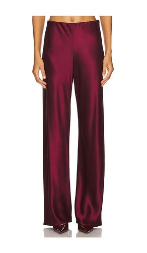 Pantalón bristol en color burgundy talla L en - Burgundy. Talla L (también en XL) - CAMI NYC - Modalova