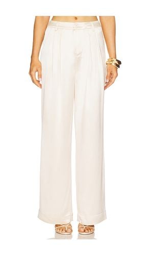 Pantalón de cintura alta pant en color blanco talla L en - White. Talla L (también en M, S, XS) - CAMI NYC - Modalova