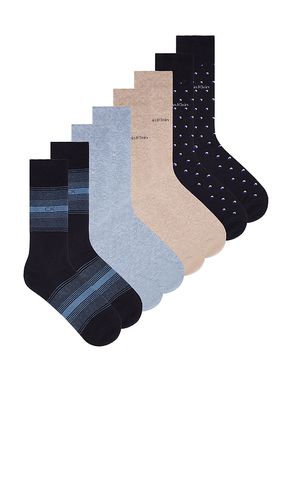 Pack Combed Cotton Dress Crew Socks in - Calvin Klein - Modalova