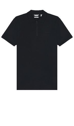 Move zip polo en color negro talla L en - Black. Talla L (también en M, S, XL/1X) - Calvin Klein - Modalova