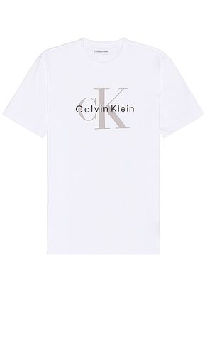 Camiseta en color blanco talla L en - White. Talla L (también en M, S, XL/1X, XS) - Calvin Klein - Modalova