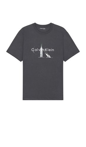 Camiseta en color gris talla L en - Grey. Talla L (también en XL/1X) - Calvin Klein - Modalova