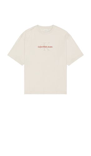 Short Sleeve Archive Jersey Logo Tee in . Taglia M, S, XL/1X - Calvin Klein - Modalova