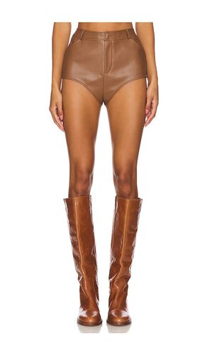 X revolve hot shorts en color talla 0 en - Brown. Talla 0 (también en 00, 10, 12, 2, 4, 6, 8) - Central Park West - Modalova