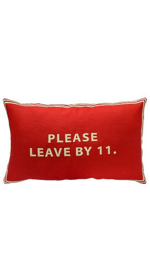 Funda de almohada please leave by 11 pillowcase en color rojo talla all en / - Red. Talla all - Chefanie - Modalova