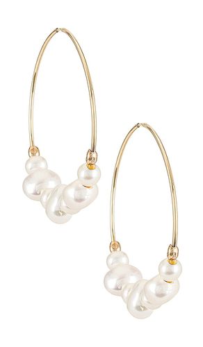 Aros tefnut en color oro metálico talla all en - Metallic Gold. Talla all - Child of Wild - Modalova