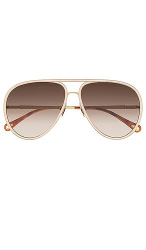 Chloe Vitto Pilot in Metallic Gold - Chloe - Modalova