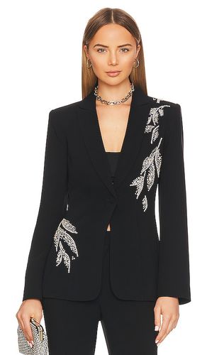 Crystal floral embellished cheyenne blazer en color talla 0 en - Black. Talla 0 (también en 00, 14, 2, 4, 6) - Cinq a Sept - Modalova