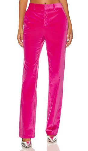 Chenille velvet kerry pant in color pink size 0 in - Pink. Size 0 (also in 2, 4, 6, 8) - Cinq a Sept - Modalova