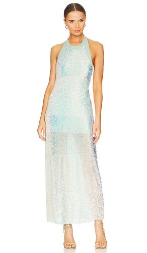 Maxivestido paillettes en color azul cerceta talla S en - Teal. Talla S (también en XS) - CHIO - Modalova