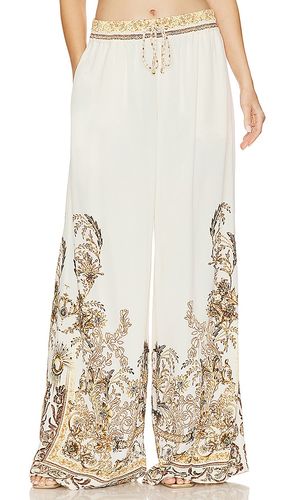 Pantalón pierna recta en color ivory talla L en - Ivory. Talla L (también en M, S, XS) - Camilla - Modalova
