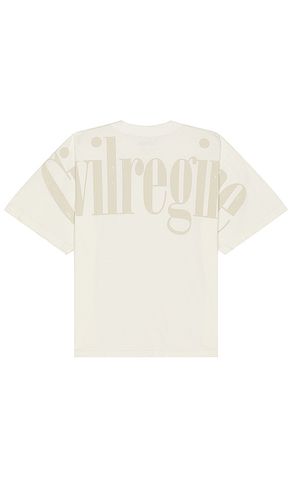 Camiseta en color crema talla M en - Cream. Talla M (también en L, S, XL/1X) - Civil Regime - Modalova