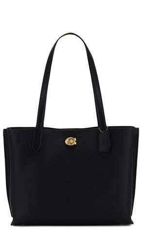 Polished Pebble Leather Willow Tote 38 in - Coach - Modalova