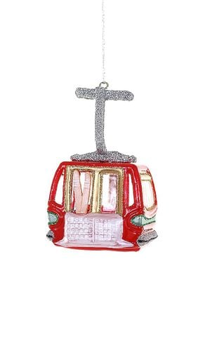 Ornamento ski lift ornament en color rojo talla all en / - Red. Talla all - Cody Foster & Co - Modalova