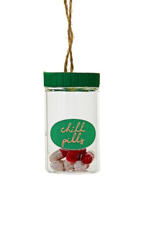 Ornamento chill pill canister ornament en color neutral talla all en / - Neutral. Talla all - Cody Foster & Co - Modalova