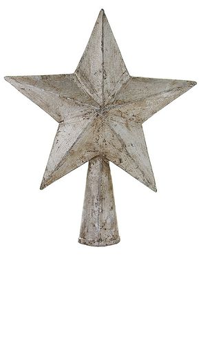 Copa del ã¡rbol star tree topper en color gris talla all en - Grey. Talla all - Cody Foster & Co - Modalova