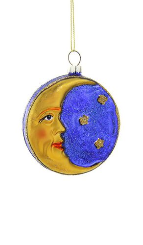 Celestial Moon Ornament in - Cody Foster & Co - Modalova